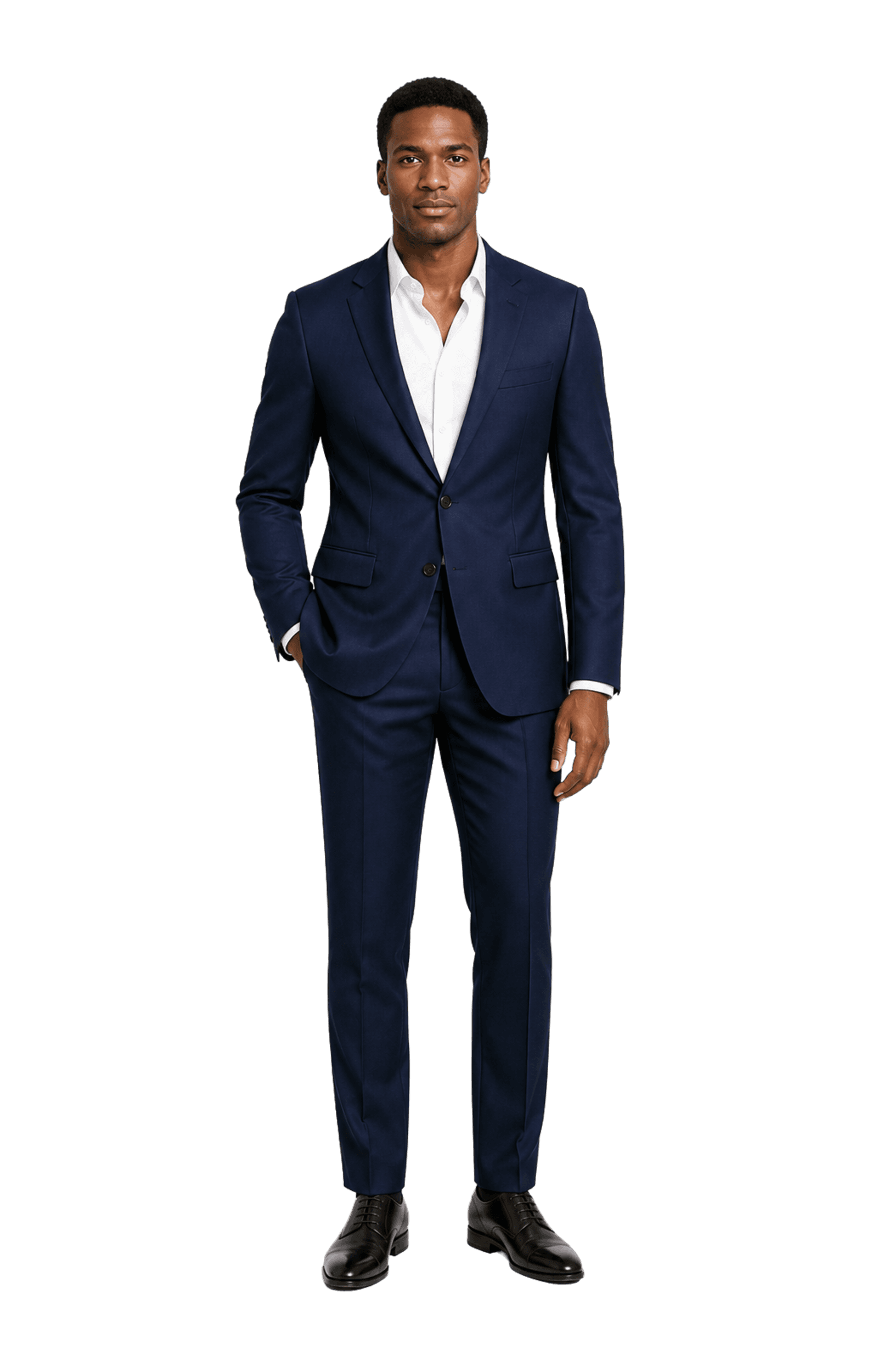 Single-breasted suit in Midnight navy