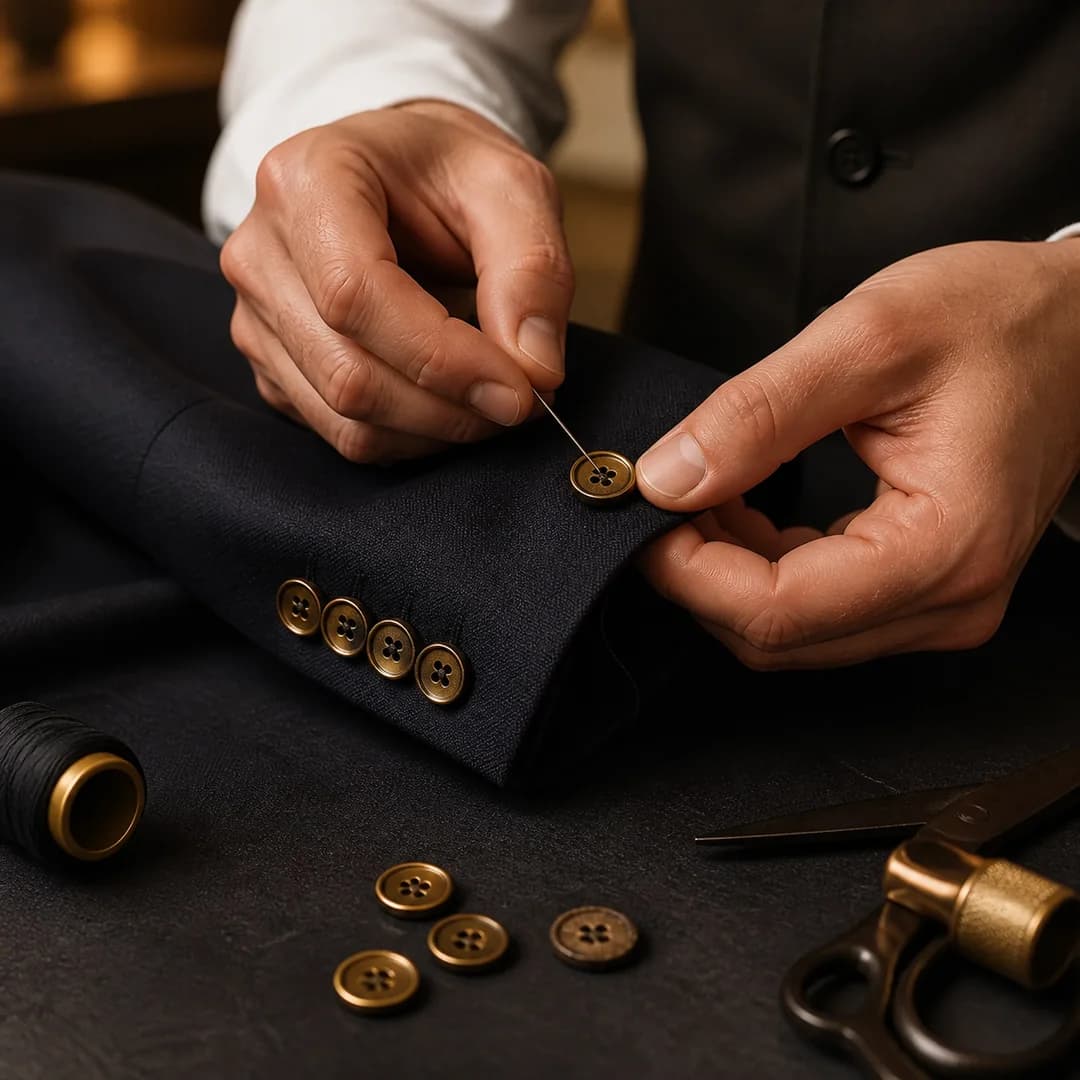 Button Replacement tailoring service