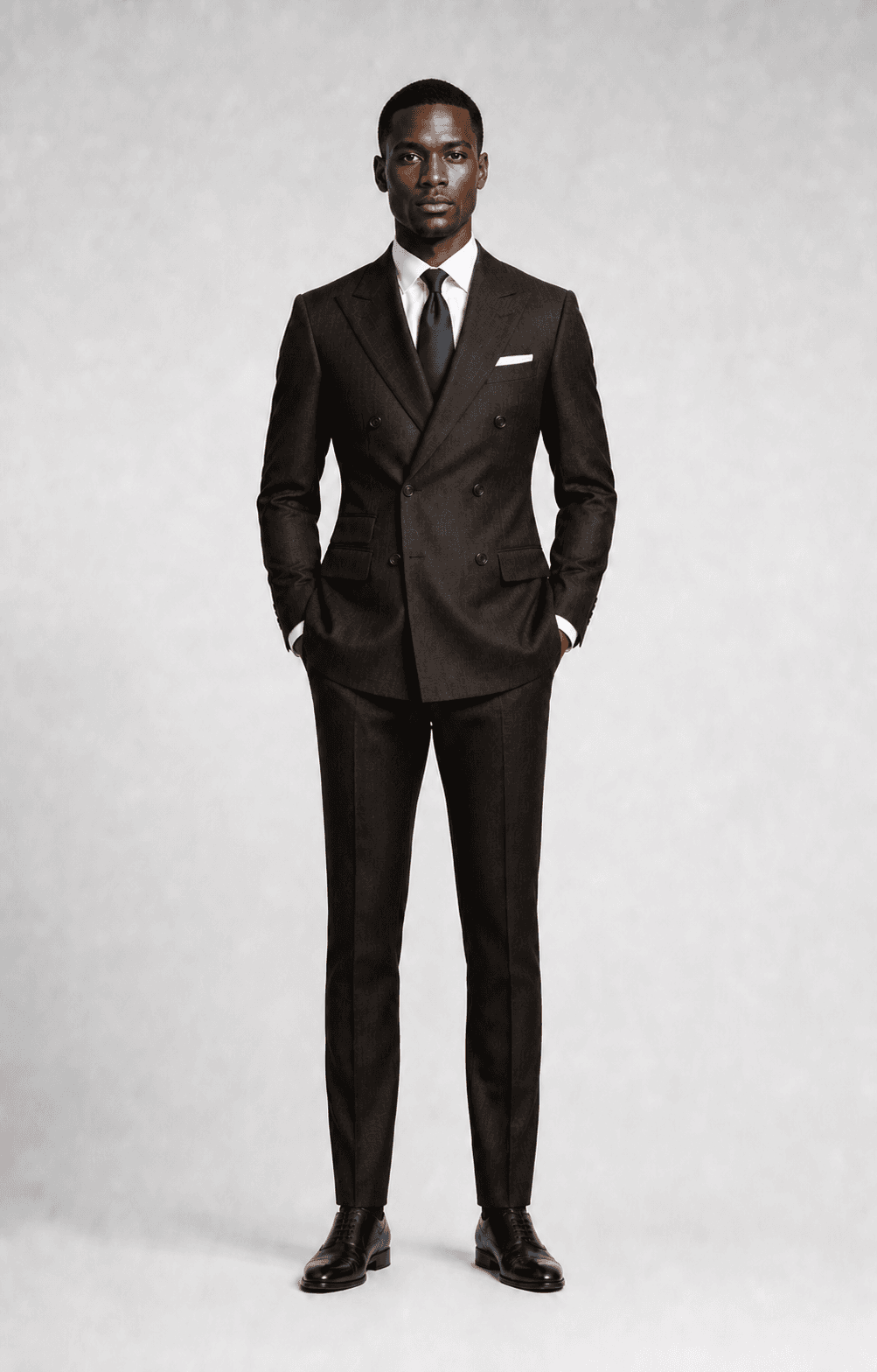 Espresso Textured wool